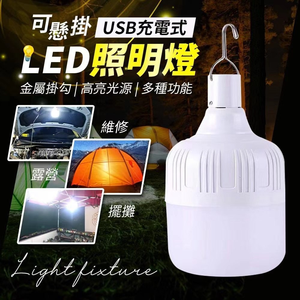 USB Rechargeable Hanging LED Light